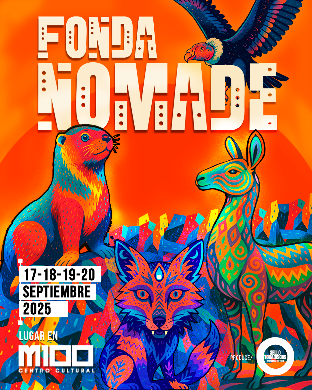 Afiche oficial Fonda Nómade 2025