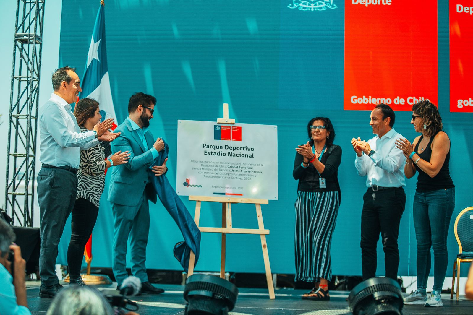 Inauguración Parque Deportivo Estadio Nacional